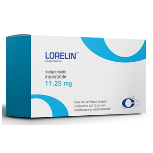 Lorelin 11.25 mg, Leuprorelina, susp Inyectable.