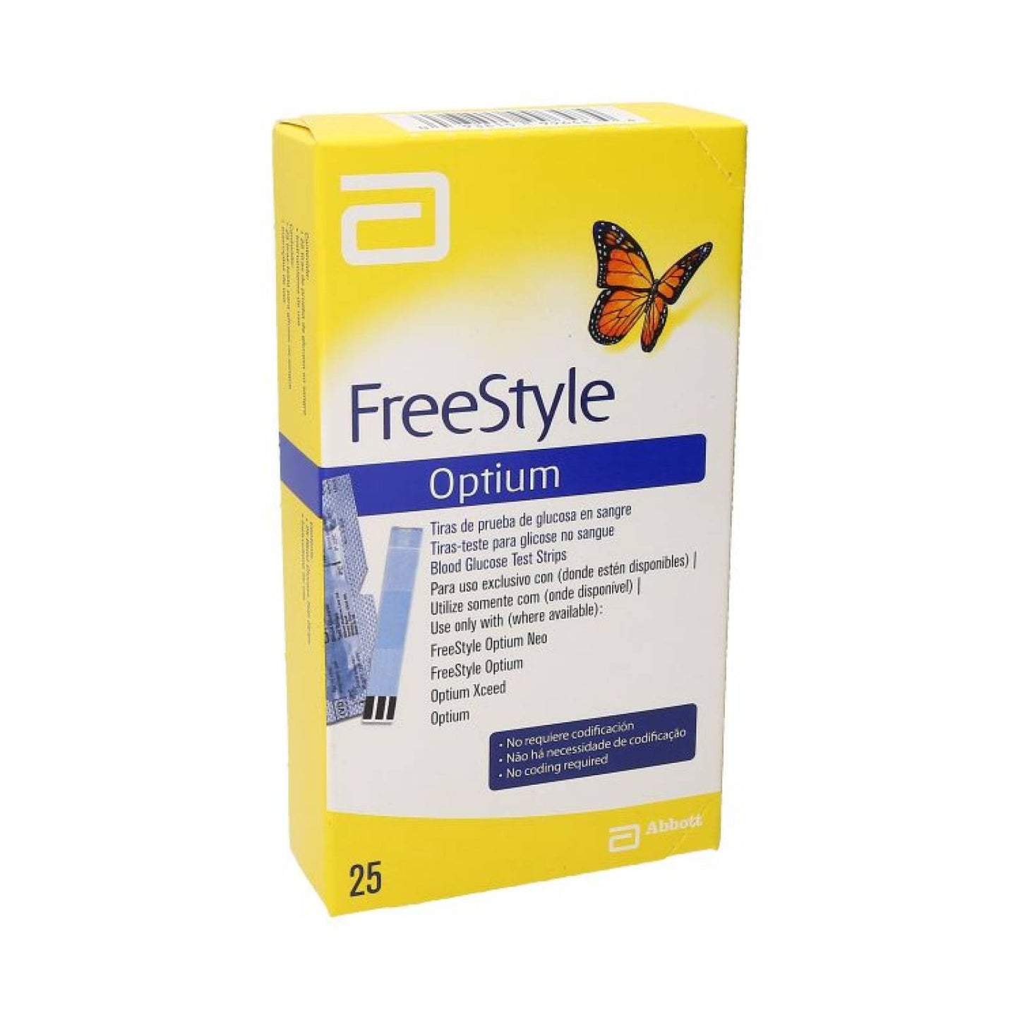 FreeStyle Optium 25 Tiras.