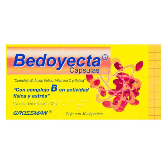 Bedoyecta 30 Capsulas.