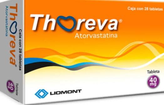 Thoreva 40mg 30 tabletas.
