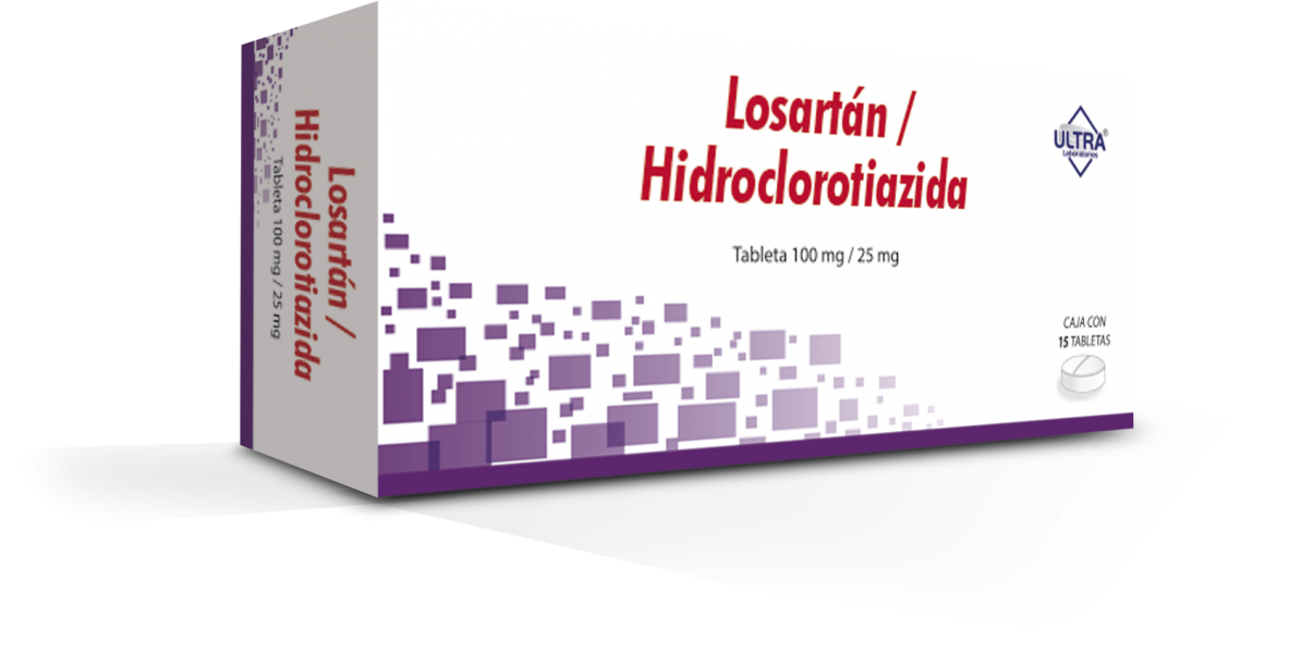 LOSARTAN/HIDROCLOROTIAZIDA 100/25mg. 15 TAB. ULTRA