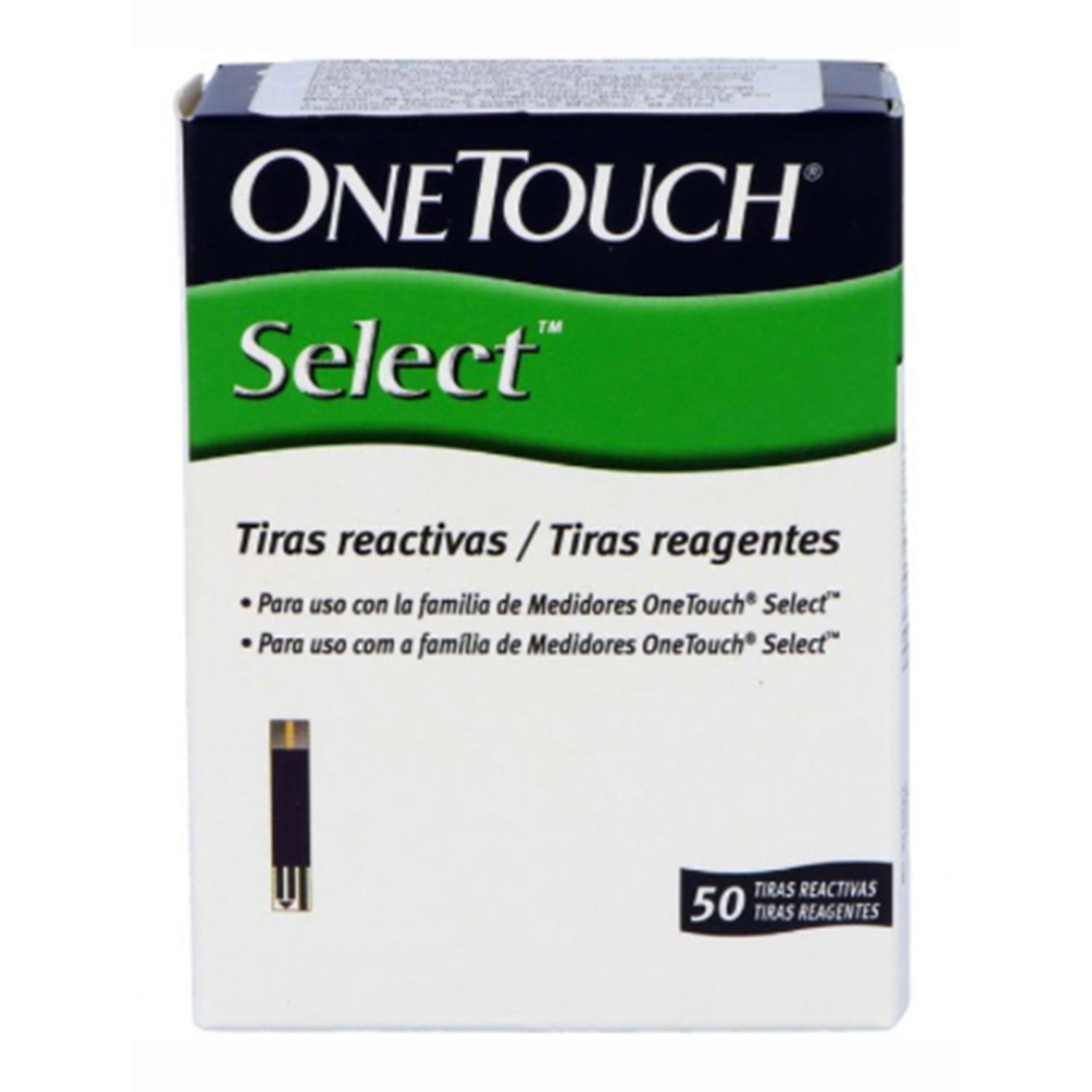 mientras seno barajar One Touch Select Tiras Reactivas, Caja con 50 Tiras. – Vitialife