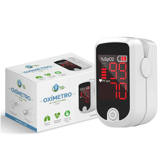 Oximetro Inhala Care, Pulso dedo, pantalla Led.