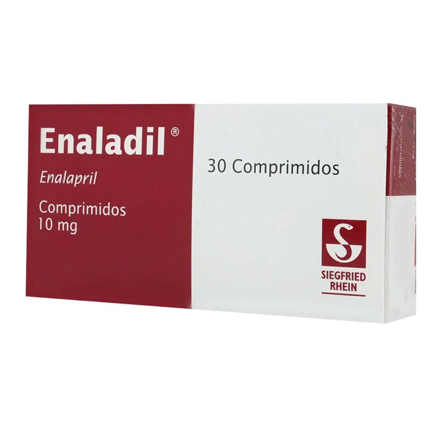 Enaladil 10 mg,  Oral 30 comprimidos.