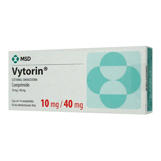 Vytorin 10/40 mg, 14 comprimidos