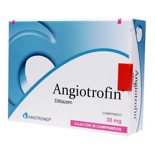 Angiotrofin 30 mg, 30 Tabletas.