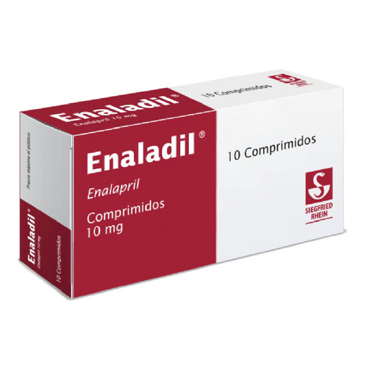 Enaladil 10 mg, Oral 10 comprimidos.