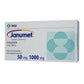Janumet 50/1000 mg con 56 comprimidos. sitagliptina/metformina