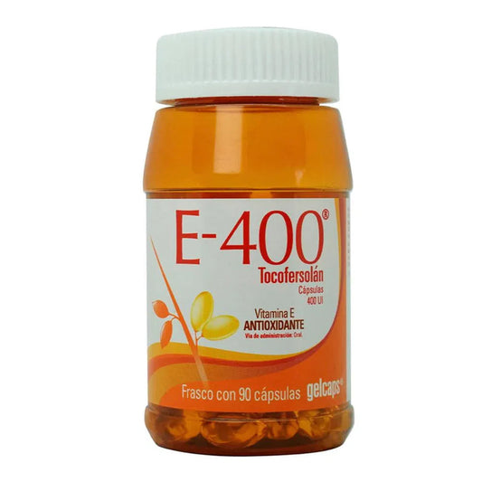 Vitamina-E 400, 90 capsulas.