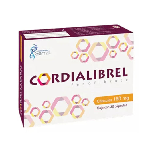 FENOFIBRATO 160 mg. 30 CAP. CORDIALIBREL