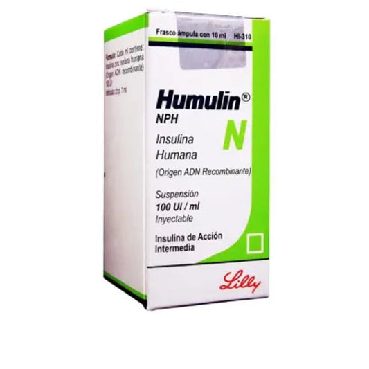 Humulin N, NPH 100 U.I 10 ml.
