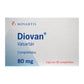 Diovan 80 mg, caja con 30 comprimidos.