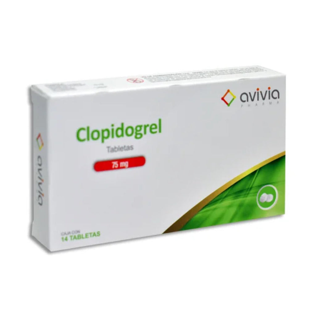 Clopidogrel 75 mg 28 tabs. Avivia.