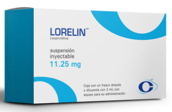 Lorelin 11.25 mg, Leuprorelina, susp Inyectable.