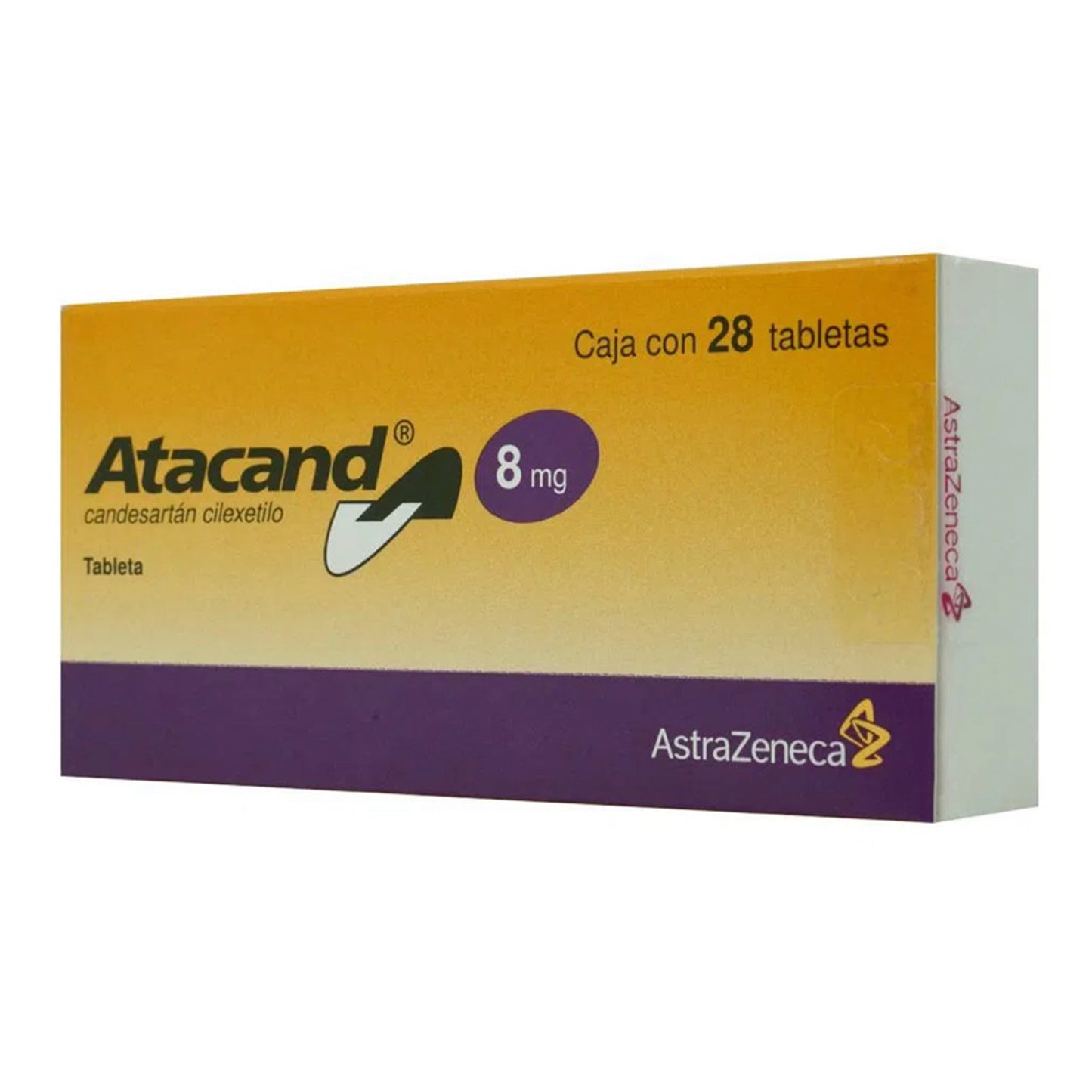Atacand 8 mg, Oral, 28 Tabletas.