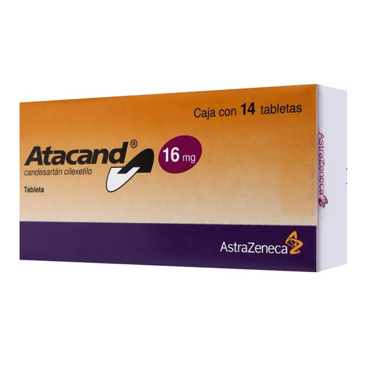 Atacand 16 mg, Oral, 14 Tabletas.