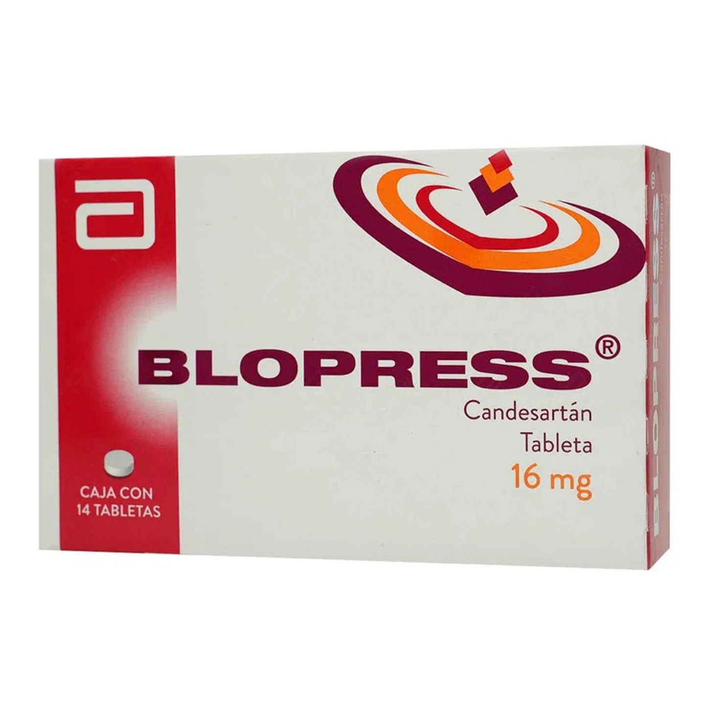 Blopress 16 mg, 14 tabletas.