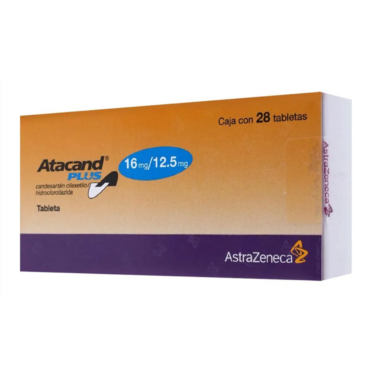 Atacand Plus 16/12.5 Mg, Caja Con 28 Tabletas. – Vitialife