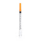 Jeringa para insulina con aguja, 0.5 ml, 31 g x 8 mm