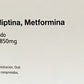 Vildagliptina Metformina, 50/850 mg, Oral 30 Comprimidos.