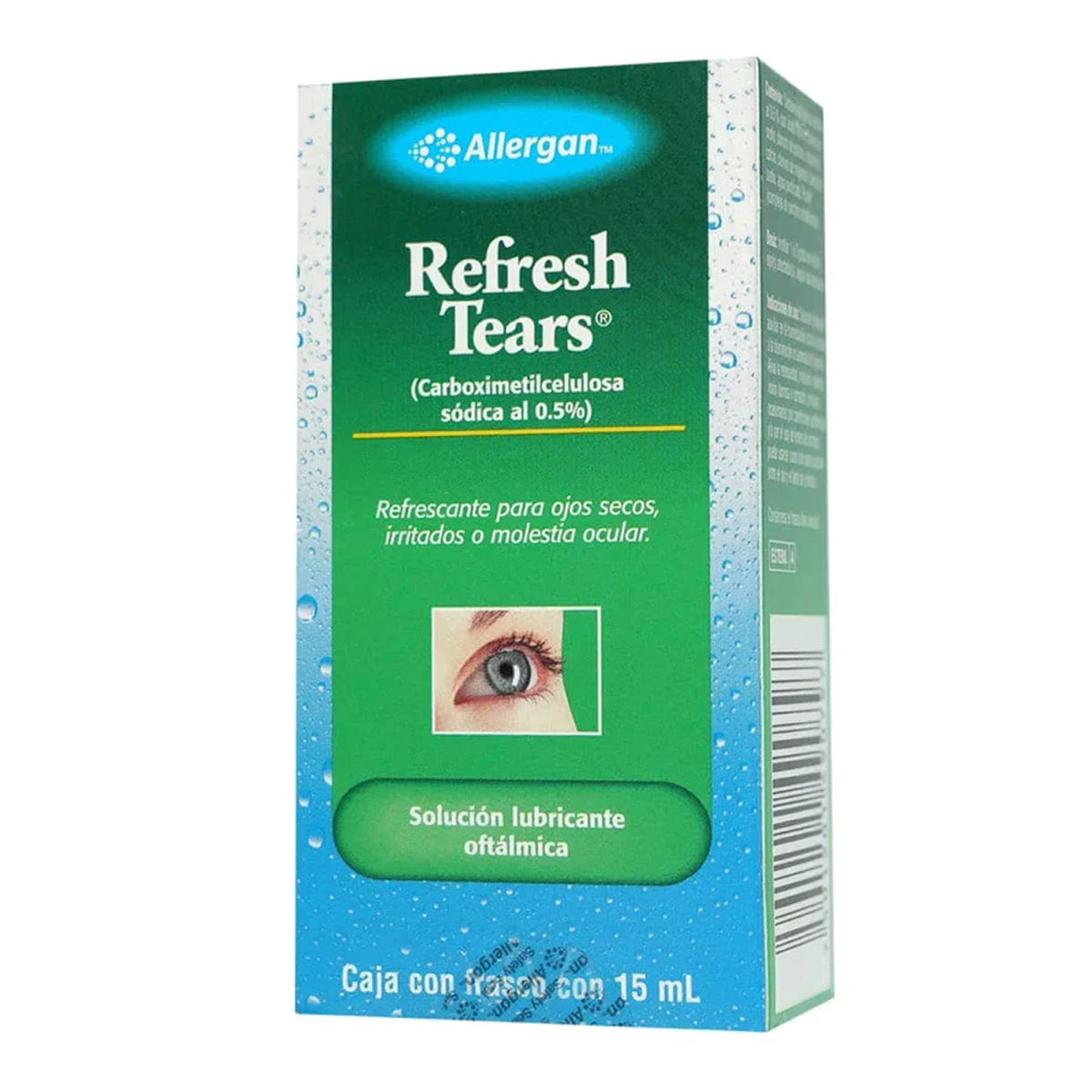 Refresh tears lubricante oftálmico gotas 10 ml